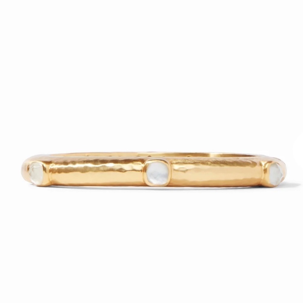 Julie Vos Catalina Catalina Hinge Bangle with stones
